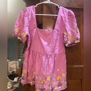 Her Universe Floral Tangled Blouse